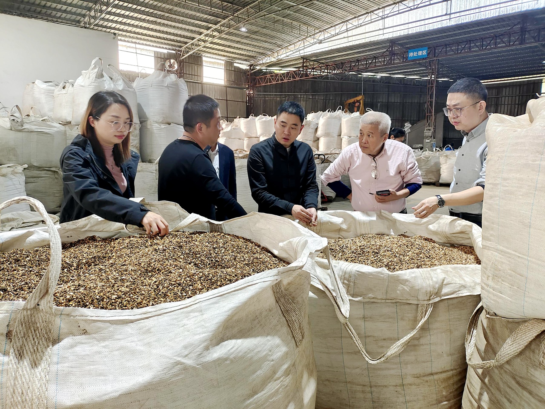 省纵向组团帮扶工作队助力罗定市拓宽肉桂市场1.jpg